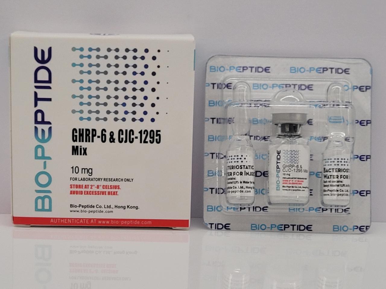 GHRP-6 & CJC-1295 Mix - 10 mg - Bio-Peptide - exp. 05/2026 (shipped from Spain)