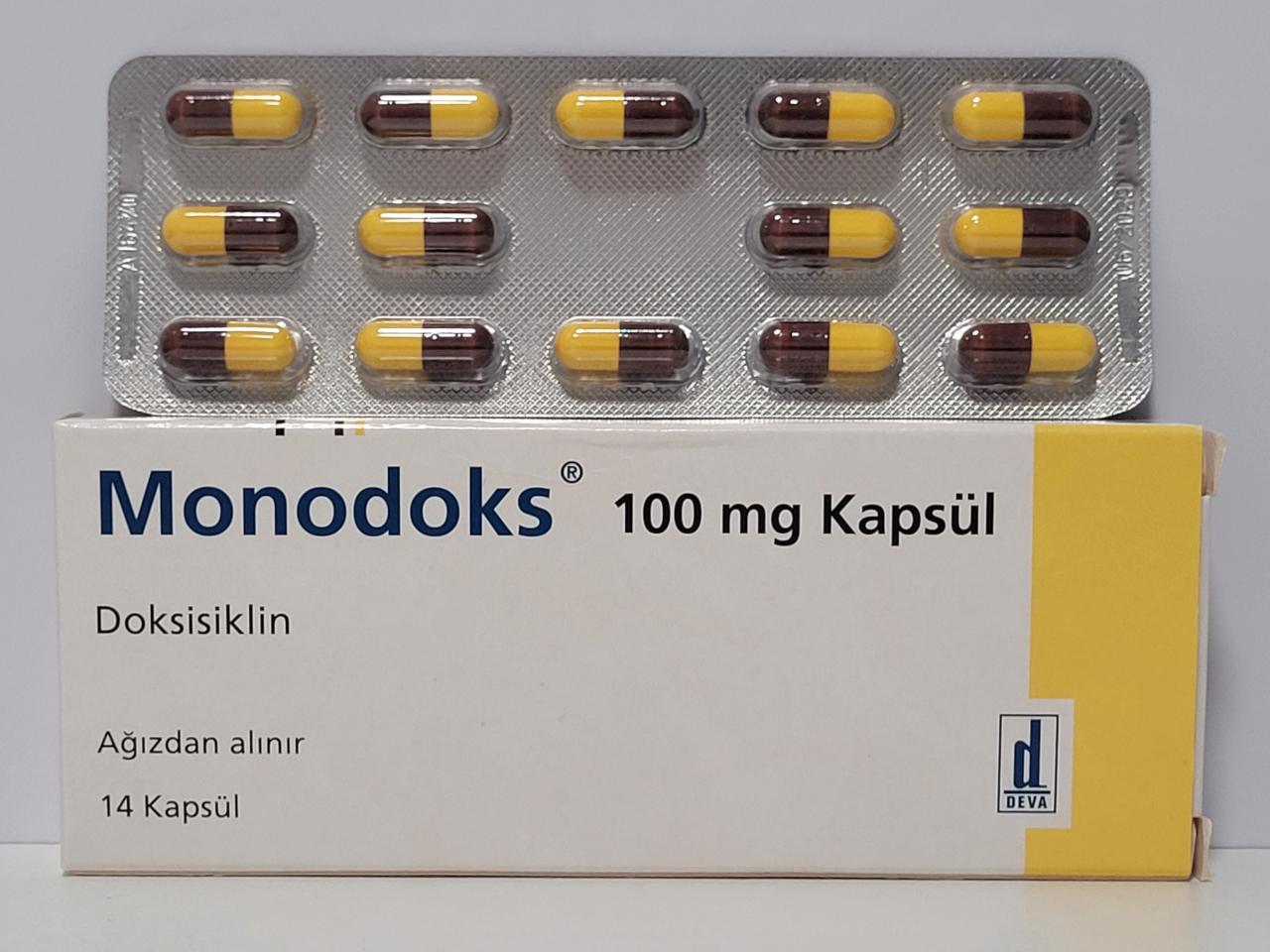 Doxycycline - 14 tb/100 mg - Deva - exp. 2030 (shipped from Spain)