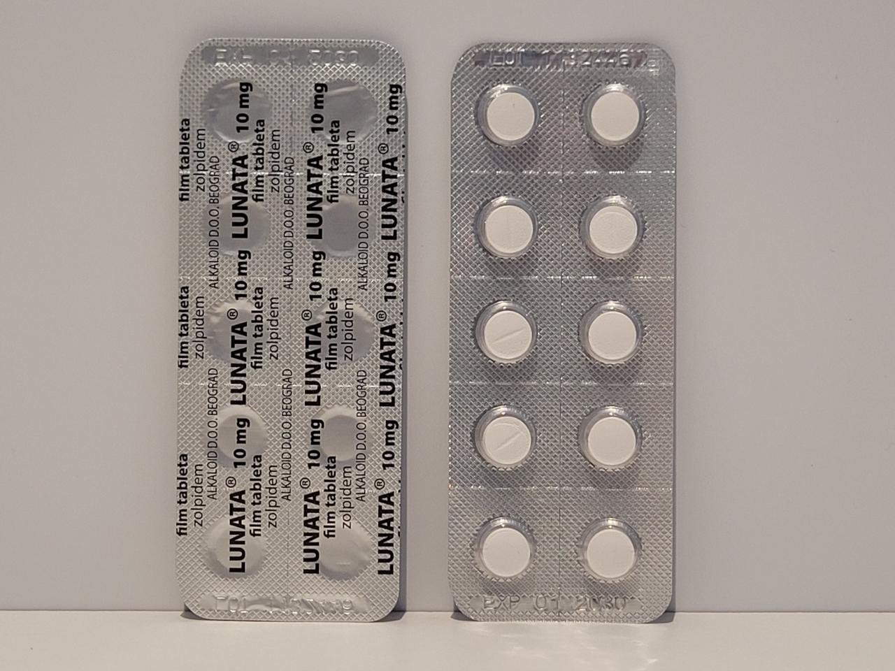 Zolpidem – 20 tb/10 mg – Alkaloid – exp. 2030 (shipped from Spain)