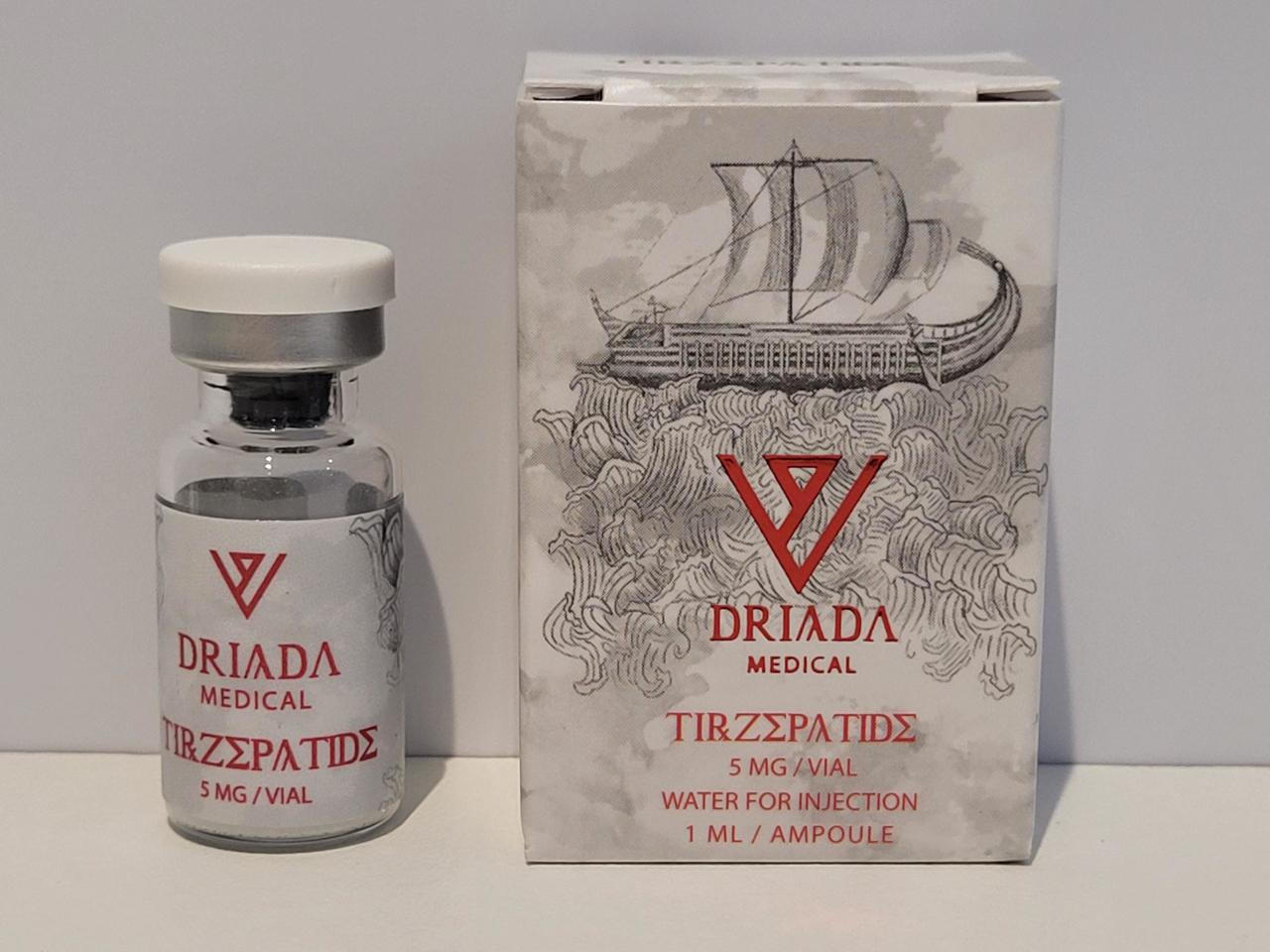 Tirzepatide - 5 mg - Driada - exp. 2028 (shipped from Spain)