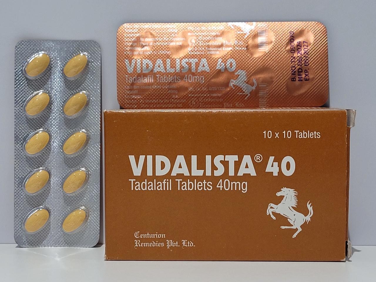 Cialis (Tadalafil) – 20 tb/40 mg – Centurion Remedies – exp. 05/2027 (shipped from Spain)